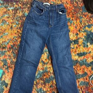 Abercrombie & Fitch High Rise Blue Jeans